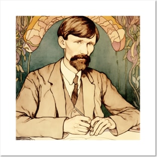 D.H. Lawrence author Posters and Art